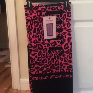 Brand new juicy couture beach towel